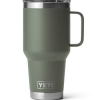 Yeti Rambler 30 Oz. Travel Mug W/ Stronghold Lid - Camp Green #21071502439