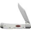Case Knife Synthetic Jig White Mini CopperLock #C60185