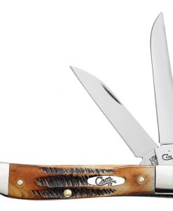 Case Knife 6.5 BoneStag Mini Trapper #C65305
