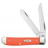 Case Knife Orange Synthetic Mini Trapper #80505