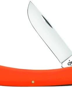 Case Knife Orange Synthetic Sod Buster Jr #80502