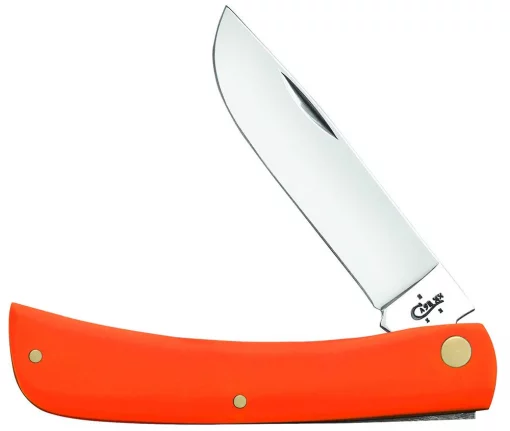 Case Knife Orange Synthetic Sod Buster Jr #80502