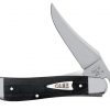 Case Knife Smooth Black Micarta Russlock #27734
