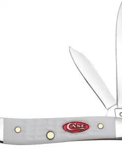Case Knife Standard Jig White Synthetic Peanut #60188