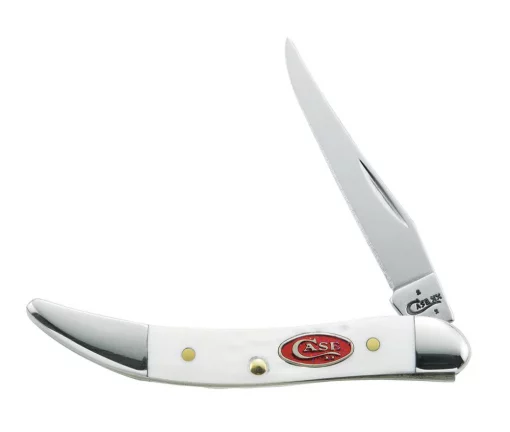 Case Knife Standard Jig White Synthetic Small Texas Toothpick #60180