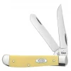 Case Knife Yellow Synthetic Mini Trapper #81095