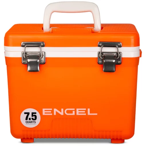 Engel Cooler Drybox 7.5 Quart Hi-Vis Orange #UC7-OHV