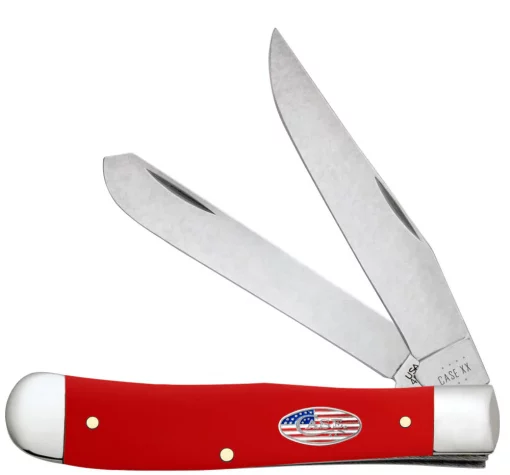 Case Knife American Workman Red Synthetic Trapper #73930