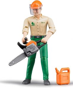 Bruder Toys Logging man with accessories #60030