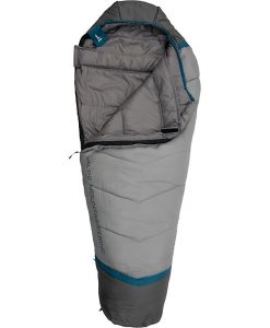 ALPS Mountaineering Blaze +20 XL Sleeping Bag Gray And Charcoal #4512133