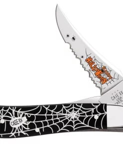 RussLock Halloween Smooth Black Synthetic Case Knife #10623