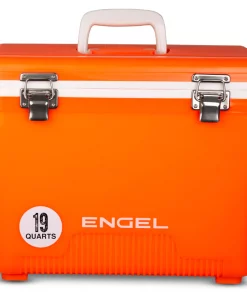 Engel Cooler Dry Box 19 Qt HI-VIS Orange #UC19-OHV
