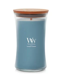 WoodWick Large Hourglass Candle - Evergreen Cashmere #1743614