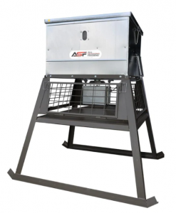 All Seasons 300lb Stand & Fill Broadcast Feeder