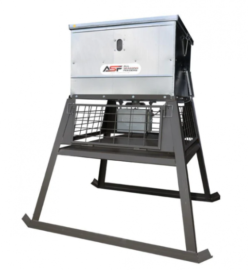All Seasons 300lb Stand & Fill Broadcast Feeder