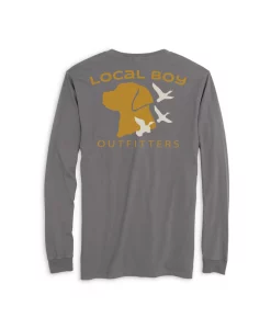 Local Boy Outfitters Long Sleeve Dog and Duck Youth T-Shirt #L0100020