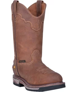 Dan Post Men's Journeyman Waterproof Boots - Saddle Brown #DP69502