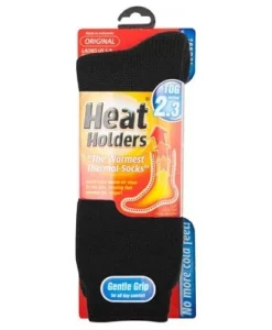 Heat Holders Women's Camellia Solid Crew Sock Black #LHHORGBLK
