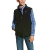 Ariat Boy's Vernon 2.0 Black Stretch Softshell Vest #10024058