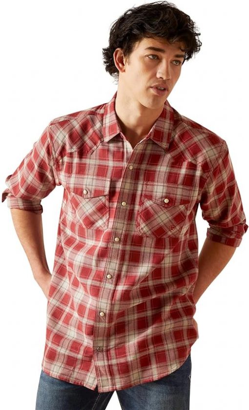 Ariat Men's Alvaro Retro Fit Snap Long Sleeve Western Shirt #10036170