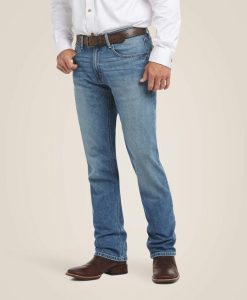 Ariat Men's M4 Low Rise Stretch Legacy Stackable Straight Leg Jean #10029009