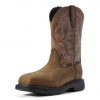 Ariat Men's Workhog Waterproof H2O XT Carbon Toe Boots - Brown #10031483