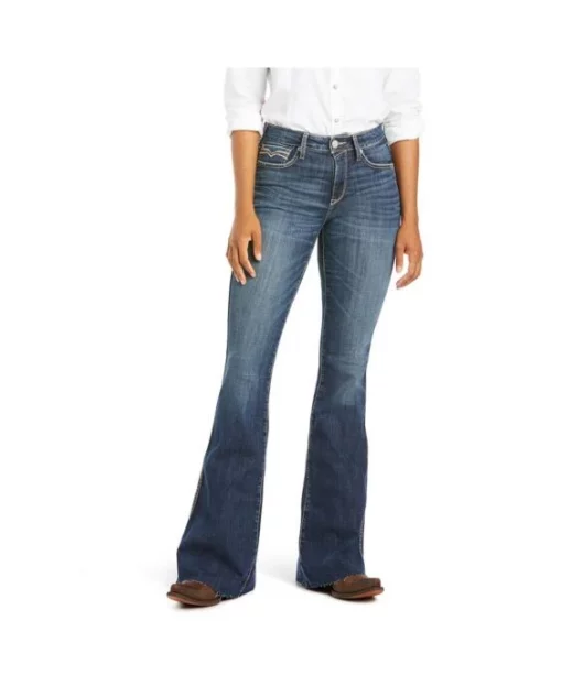 Ariat Women's R.E.A.L. High Rise Laila Flare Jeans #10036097