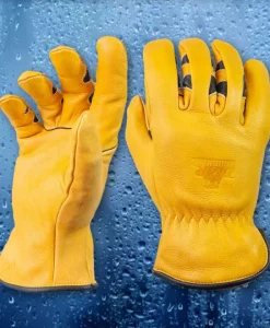 Bear Knuckles Water Resistant Leather Cowhide Driver Work Gloves