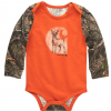 Carhartt Boys' Long-Sleeve Deer Bodysuit (Infant) #CA6425