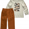 Carhartt Boys' Long-Sleeve T-Shirt & Canvas Pants Set (Infant) #CG8903