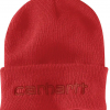 Carhartt Knit Insulated Logo Graphic Cuffed Beanie - Red Barn #104068