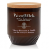 Woodwick Medium Renew Candle - Cherry Blossom & Vanilla #1726347