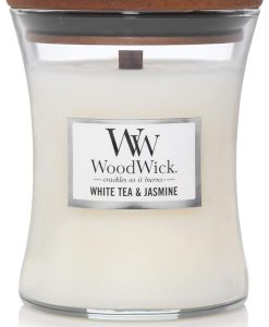 Woodwick Medium White Tea Jasmine #VC92062