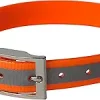 OmniPet Store "1" Reflective Sunglo Dog Collar Orange 1 x 21" #100D-RFOR21