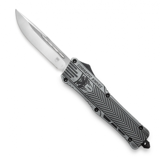 CobraTec Large CTK-1 Dagger Not Serrated Knife - Stonewash #LSWCTK-1LDAGNS