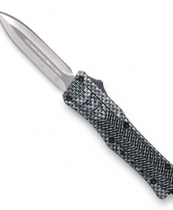 CobraTec Small CTK-1 Dagger Not Serrated Knife - Carbon Fiber #SCFCTK-1SDAGNS
