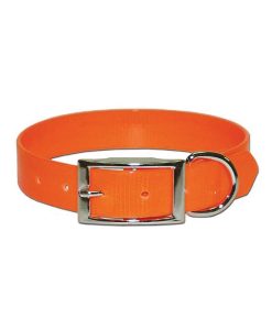 Leather Brothers Regular SunGlo Collar Nylon, Orange #102D-OR18