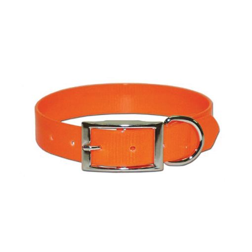 Leather Brothers Regular SunGlo Collar Nylon, Orange #102D-OR18