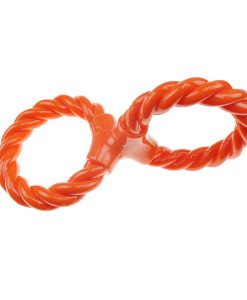 Infinity TPR Rop Double Ring Twist Orange #ZD205369