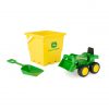 Tomy John Deere Sandbox Toy Set With Tractor, Bucket And Shovel #47339