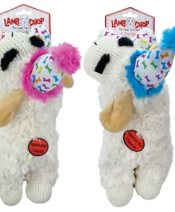 Multipet Birthday Lamb Chop with Birthday Hat Dog Toy #MP48706