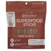 Dog Treat Naturals Superfood Sticks Duck & Apple 10oz #ZX0420