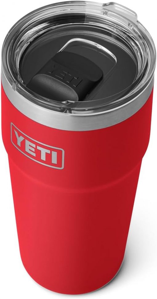 Yeti Rambler 20 Oz Stackable Cup Rescue Red #21071503885