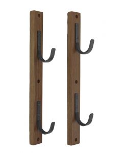 Allen Gun Collector Hardwood Gun Rack Holds 2-Firearms #5659