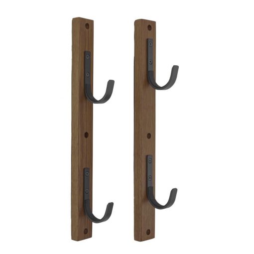 Allen Gun Collector Hardwood Gun Rack Holds 2-Firearms #5659