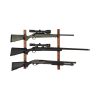 Allen Gun Collector Hardwood Gun Rack Holds 3-Firearms #5656