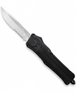 CobraTec CTK-1 OTF Knife 3.75" Plain Drop Point Blade #LBCTK1LDS