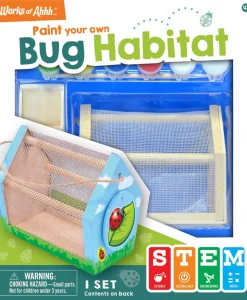 Masterpieces Bug Habitat Wood Craft And Paint Kit #21695