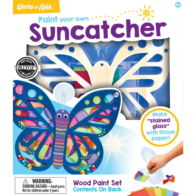 Masterpieces Suncatcher Wood Craft And Paint Kit #21691 Masterpieces Suncatcher Wood Craft And Paint Kit #21691