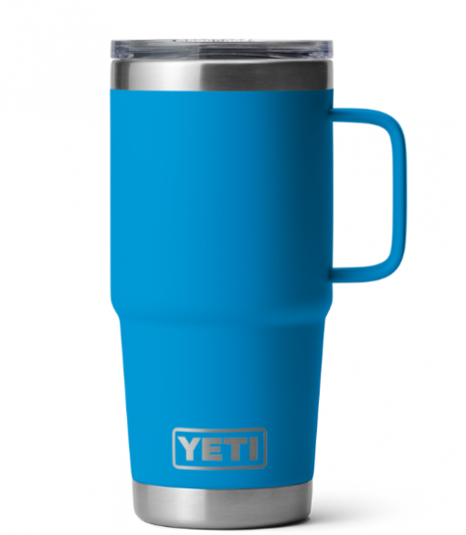 Yeti Rambler 20 Oz. Travel Mug - Big Wave Blue #21071502675